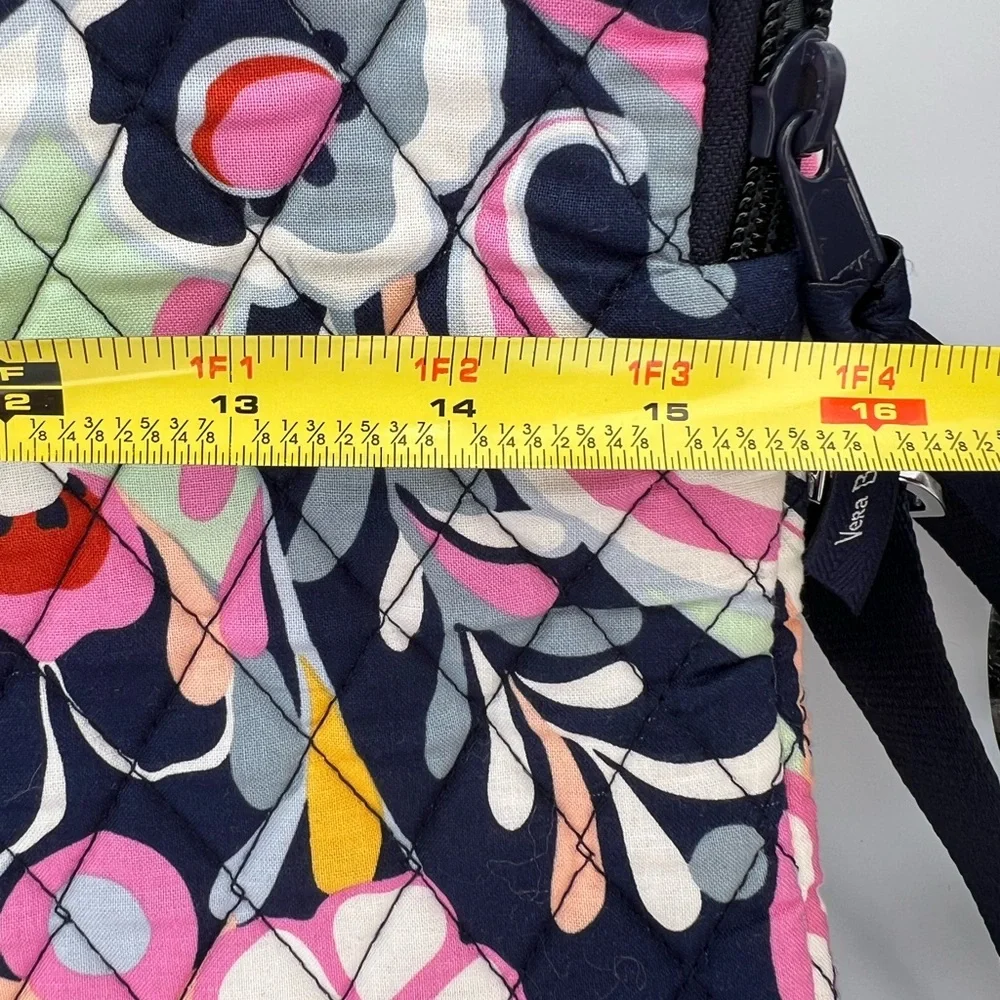 Vera Bradley Mod Paisley Laptop Workstation Crossbody Bag